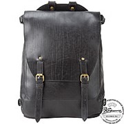 Кожаный рюкзак “Рафаэль“ (чёрный) фото