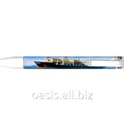 Ручка пластиковая шариковая Грузовое судно фотография