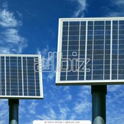 Модули солнечные фотоэлектрические фотография