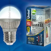 Лампа ALUMINIUM SMILE серия LED-G45-4W/NW/E27/FR ALS01SL фото