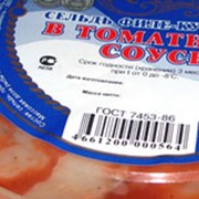 Пресервы из сельди филе кусочки в томатном соусе фото