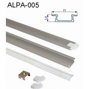 Заглушка пластиковая для профиля Alpa-005