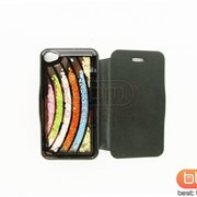Кейс iPhone 4S (Fashion case) волна (черный) 59085e фото