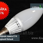 Светодиодная лампа E14 Артикул BT-DLS5W, холодный белый фото