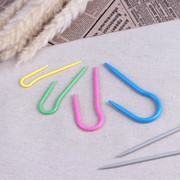 Набор вспомогательных спиц для вязания, d = 3/4/5/6 мм, 4 шт, цвет разноцветный фото