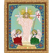 Рисунок на ткани для вышивания бисером “ Воскресение Христово“ VIA4230 фотография