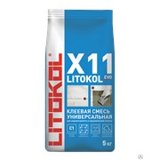 Плиточный клей Litokol X11 evo серый мешок 5 кг