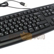 Клавиатура Logitech K120 EER черный фотография