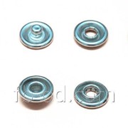 Кнопка трикотажная FB D-9,5 мм с эмалью Синий 22617 фото