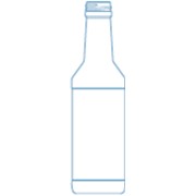 Бутылка водочная A 015/2