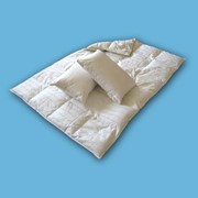 Одеяла и подушки из натурального пухо-перового наполнителя фото