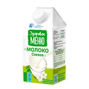 Напиток из растительного сырья “Молоко Соевое“ Здоровое меню фото