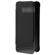 Чехол-книжка с функцией умной обложки GSMIN Mirror Case для Samsung Galaxy S8 Plus (Черный) фото
