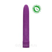 Фиолетовый эко-вибромассажер Natural Pleasure - 17,7 см. фото
