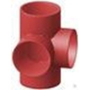 Крестовина двухплоскостная чугунная SML DN 100х100х100 88 град фото