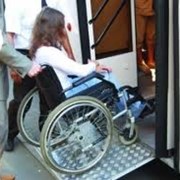 Переоборудование автобусов для перевозки инвалидов. Николаев. фото
