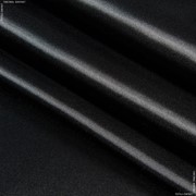 Ткань Атлас (5588СЖ) плотный BLACK-ЧЕРНЫЙ фото
