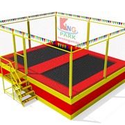 Парковый Аттракцион батут trampo 2 фото