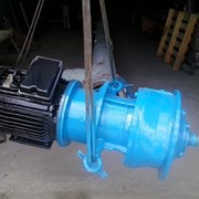 Мотор-редуктор МР2-315 (двигатель 15 кВт , обороты на выходе 45 об/мин)-новый