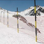 Сетка для горнолыжных трасс фото