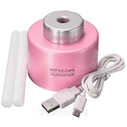 Увлажнитель воздуха на бутылку от USB, Розовый фото