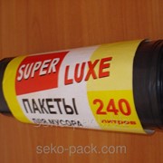 Пакет для мусора 240л “Super LUXe“ 5шт фото