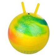 Мяч с рогами диаметр 45см Kimet перламутровый арт.П-6451 фото