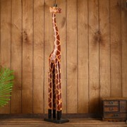 Сувенир дерево "Жираф темный" 14х22х100 см