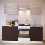 Прямой кухонный гарнитур Сокол-4 200 см фото