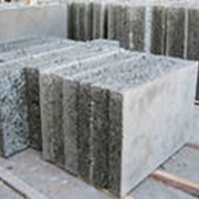Блок строительный конструкционный из арболита. 400х200х500 фото