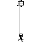 Болт анкерный фундаментный с коническим концом 6.1 ГОСТ 24379.1-80 фото