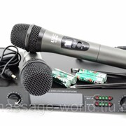Радиосистема UKC UHF U-4000 2 беспроводных микрофона (sp_2906) фото