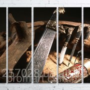 Модульна картина на полотні Мисливська зброя код КМ100150(150)-061 фотография