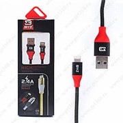 USB Кабель BYZ BL-683i Apple Lightning Black (Черный) фото