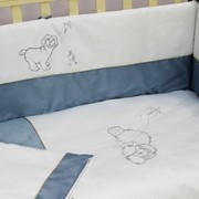 Детский постельный комплект Veres “Sweet Dreams blue“ 6 единиц фото