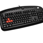 КЛАВIАТУРА A4 TECH KB-28G USB BLACK (Gaming keyboard)