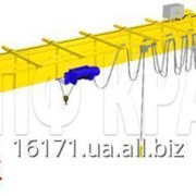 Кран мостовой электрический однобалочный опорный, грузоподъемностью 1-10 тонн фото