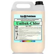 Концентрированное щелочное высокопенное моющее средство на основе активного хлора Unibak -Chlor 5л