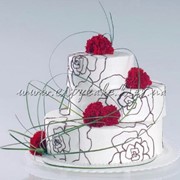 Торт свадебный, №0187 фото