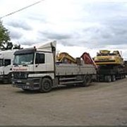 Перевозка негабаритных грузов спецтехники