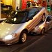 Парковка при гостинице фото