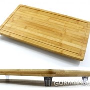 Доска кухонная на ножках ZELLER бамбук 50х28х4 см (54591) фотография