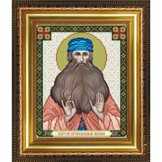Рисунок на ткани для вышивания бисером “Святой Преподобный Мазим (Максим)“ VIA4081 фотография