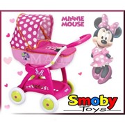 Коляска с люлькой для куклы Minnie Mouse Smoby 523133 фото