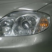 Установка биксеноновых линз в фары Toyota Corolla фото