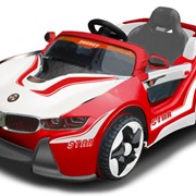 Детский электромобиль BMW i8 VISION 12V, HL 718 красный