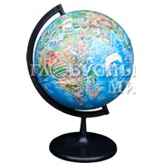 Глобус Земли для детей диаметр 210 мм фото