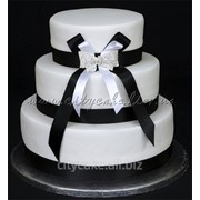 Торт свадебный №0173 код товара: 1-0173 фотография