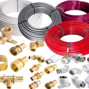 Труба 20х2,8 из сшитого ПЭ серая (универсльная) 100 м фото