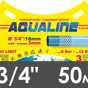 Садовый шланг серия "AQUALINE®" ø18 мм/ 2,5 мм (3/4") - 50м